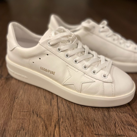 Golden Goose Pure-Star Sneakers. Size 38 (7.5) - Picture 5 of 10